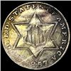 Image 1 : 1857 Silver Three-Cent Piece HIGH GRADE