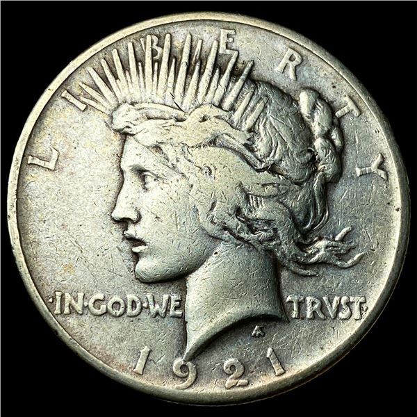 1921 Silver Peace Dollar NICELY CIRCULATED