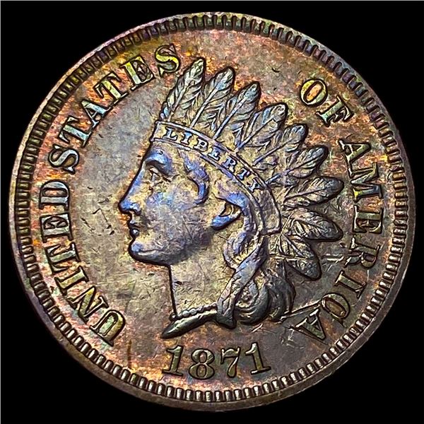1871 Indian Head Cent UNCIRCULATED