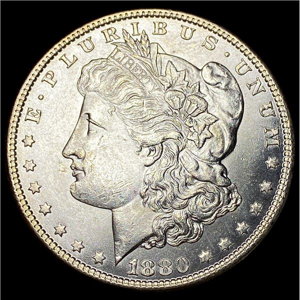 1880-S Silver Morgan Dollar GEM BU