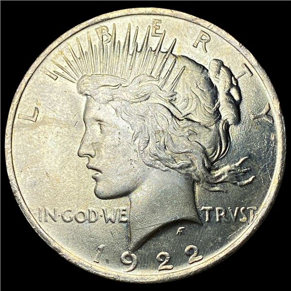 1922 Silver Peace Dollar GEM BU