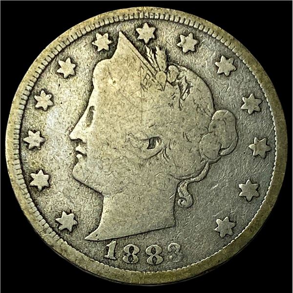 1883 Liberty Head Nickel (No Cents) LIGHTLY  CIRCULATED