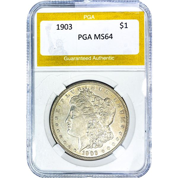 1903 Morgan Silver Dollar PGA MS64