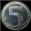 Image 1 : 1973 Isreal Silver 5 Lirot