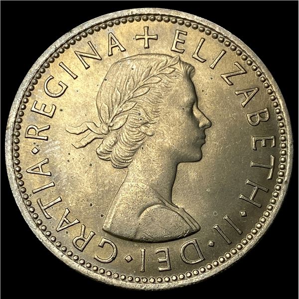 1963 Great Britain Silver 2 Shillings