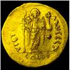 Image 2 : Byzantine Justinian I 527-565 Gold Solidus