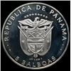 Image 2 : 1976 Panama Silver 5 Balboas