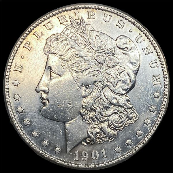 1901-S Silver Morgan Dollar CHOICE AU