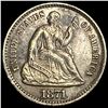 Image 1 : 1871 Silver Seated Liberty Half Dime CLOSELY UNCIRCULATED