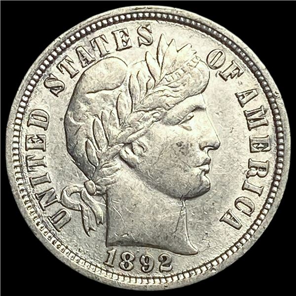 1892-O Silver Barber Dime HIGH GRADE