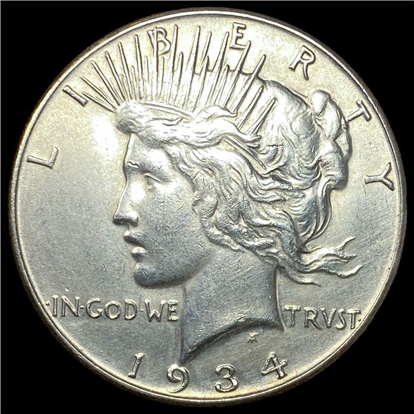 1934-S Silver Peace Dollar UNCIRCULATED