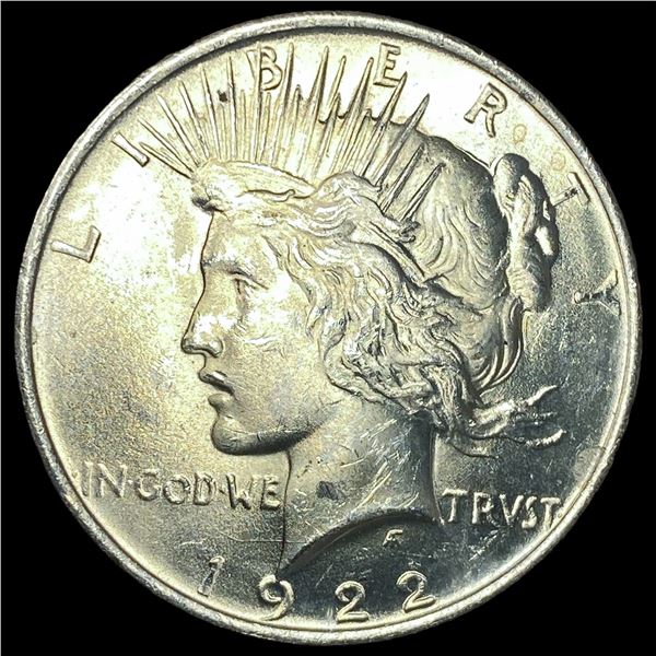 1922 Silver Peace Dollar GEM BU