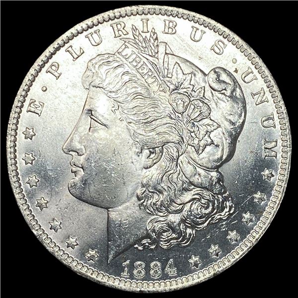 1884-O Silver Morgan Dollar GEM BU