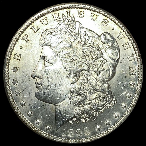 1898-O Silver Morgan Dollar CHOICE BU