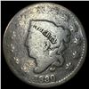 Image 1 : 1830 Coronet Head Large Cent NICELY CIRCULATED