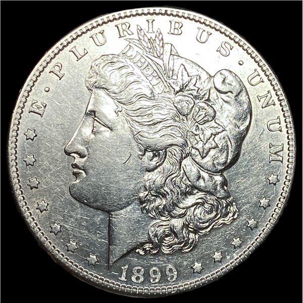 1899-S Silver Morgan Dollar CHOICE AU