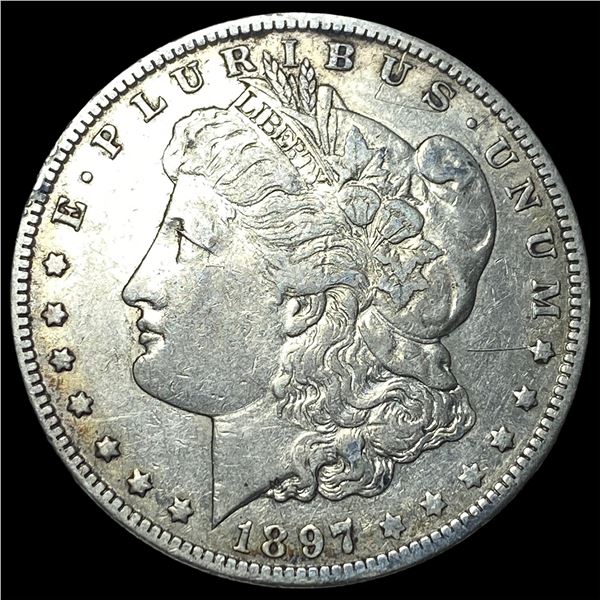 1897-O Morgan Silver Dollar NEARLY UNCIRCULATED
