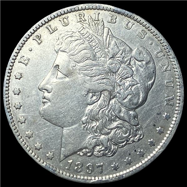 1897-O Silver Morgan Dollar NEARLY  UNCIRCULATED