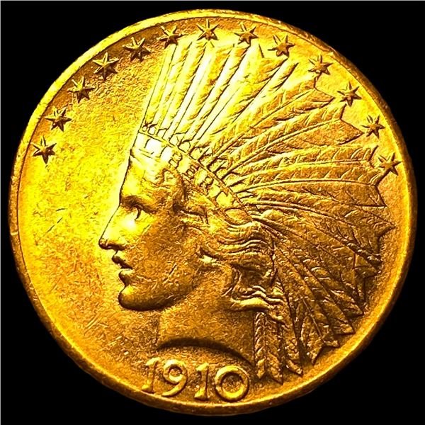 1910-D Indian Head Gold $10 Eagle UNCIRCULATED