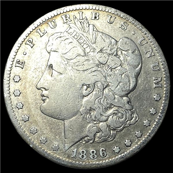 1886-S Silver Morgan Dollar LIGHTLY CIRCULATED