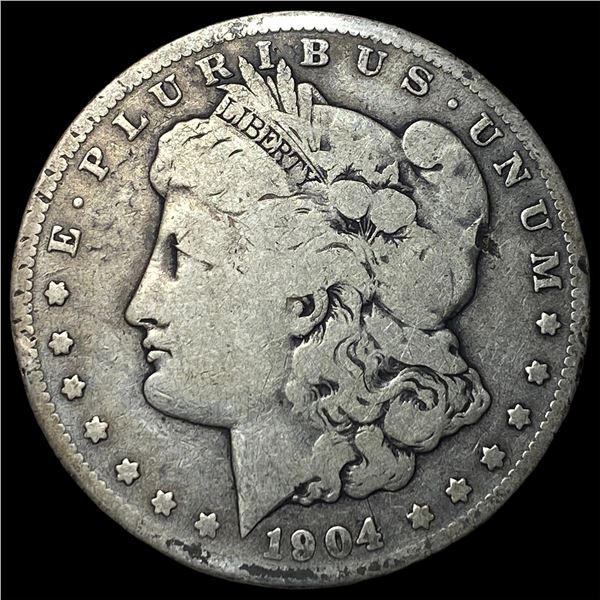 1904-S Silver Morgan Dollar NICELY CIRCULATED