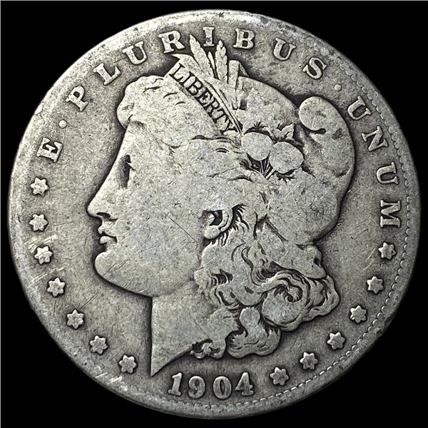 1904-S Silver Morgan Dollar NICELY CIRCULATED