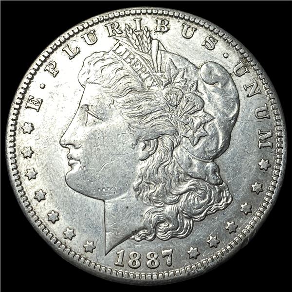 1887 Morgan Silver Dollar CLOSELY  UNCIRCULATED