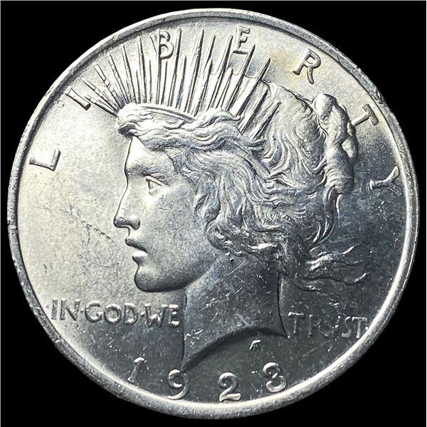 1923 Silver Peace Dollar GEM BU