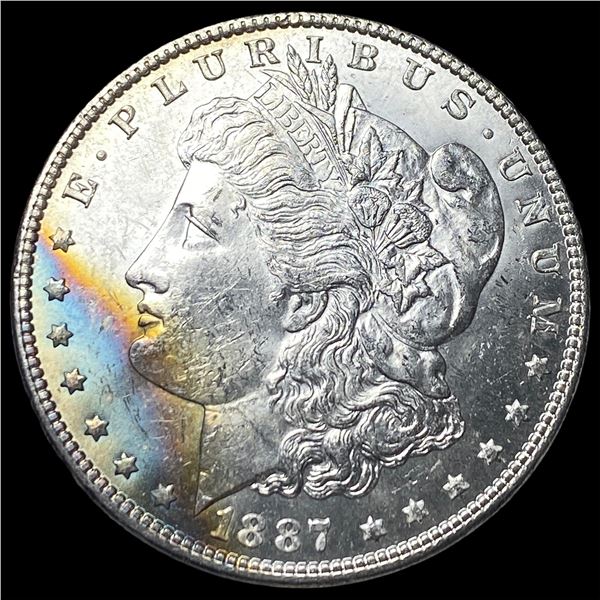 1887 Morgan Silver Dollar CHOICE BU