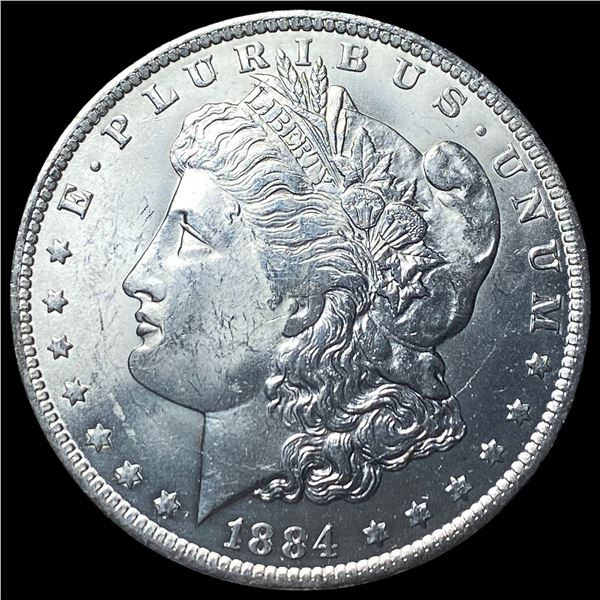 1884-O Silver Morgan Dollar GEM BU