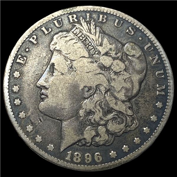 1896-S Silver Morgan Dollar NEARLY UNCIRCULATED