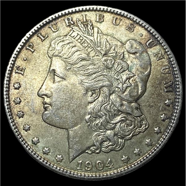 1904 Morgan Silver Dollar NEARLY UNCIRCULATED