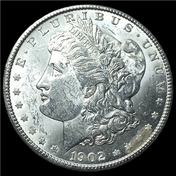1902-O Silver Morgan Dollar CHOICE BU