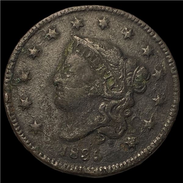1835 Coronet Head Large Cent LIGHTLY CIRCULATED