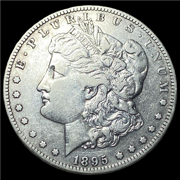 1895-S Silver Morgan Dollar NEARLY UNCIRCULATED