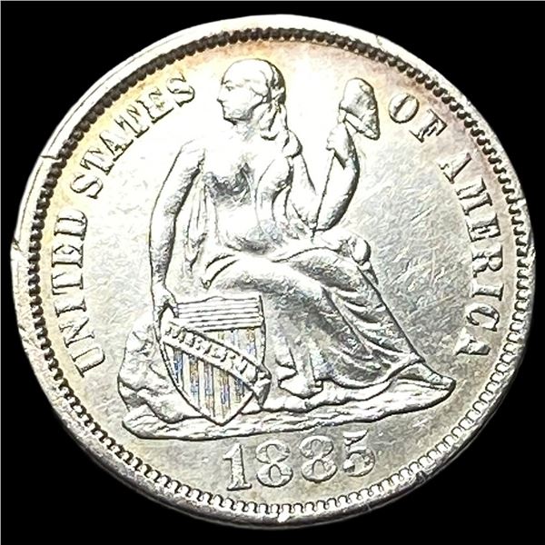 1885 Seated Liberty Dime UNCIRCULATED
