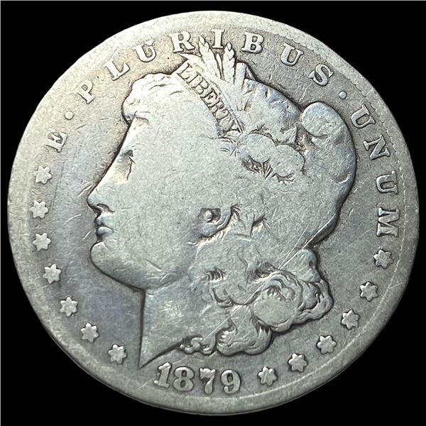 1879-CC Morgan Silver Dollar LIGHTLY CIRCULATED