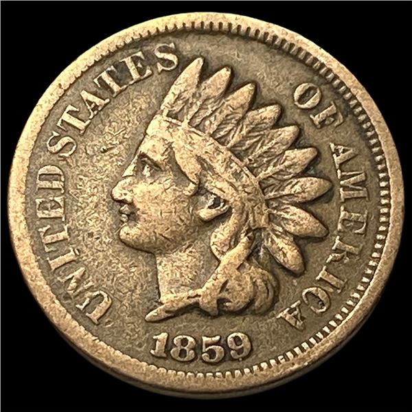 1859 Indian Head Cent NEARLY UNCIRCULATED