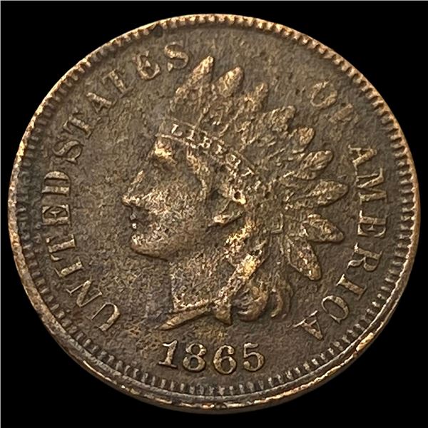 1865 Indian Head Cent NEARLY UNCIRCULATED