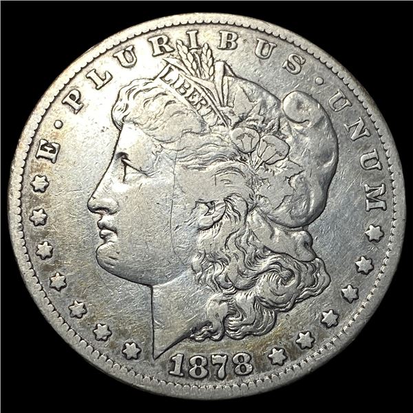 1878-CC Silver Morgan Dollar NEARLY UNCIRCULATED