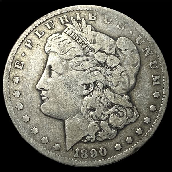 1890-CC Silver Morgan Dollar LIGHTLY CIRCULATED