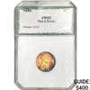 Image 1 : 1940 Wheat Cent PCI PR65 Red & Brown
