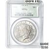 Image 1 : 1923 Silver Peace Dollar PCGS MS63