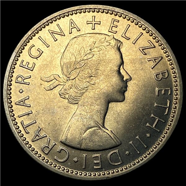 1963 Great Britain Silver 2 Shillings