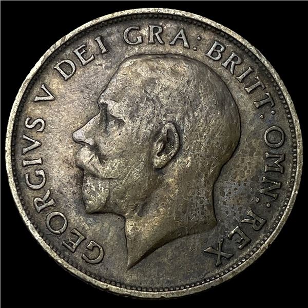 1912 Great Britain Silver 1 Shilling