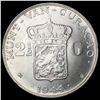 Image 2 : 1944 Netherlands Silver 2.5 Gulden