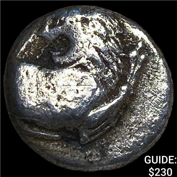 Greece Cherronesos 400-350 BC Silver Hemidrachm NEARLY UNCIRCULATED