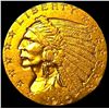 Image 1 : 1910 Indian Head Gold $2.5 Quarter Eagle CLOSELY UNCIRCULATED