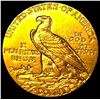 Image 2 : 1910 Indian Head Gold $2.5 Quarter Eagle CLOSELY UNCIRCULATED