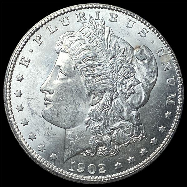 1902-O Silver Morgan Dollar CHOICE BU